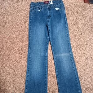Girls Jordache low rise denim jeans